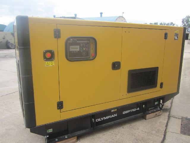 Caterpillar Olympian 110 KVA generator (Unused)