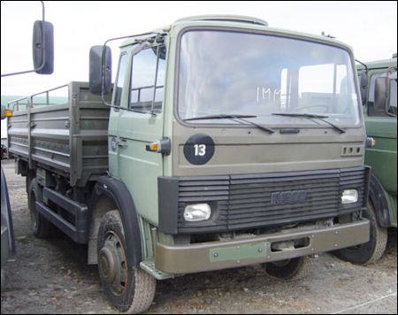 Iveco 110-17 4x4 Drop Side Cargo Truck - ex military vehicles for sale, mod surplus