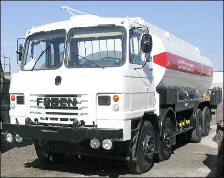 Foden 8x4 Tanker Truck - ex military vehicles for sale, mod surplus