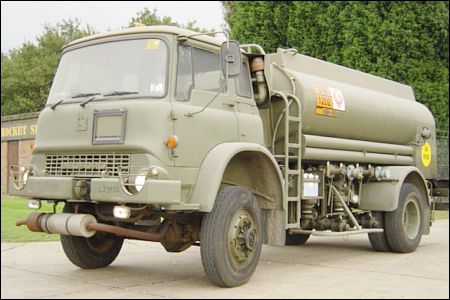 Bedford MJR 4x4 Tanker Truck - ex military vehicles for sale, mod surplus