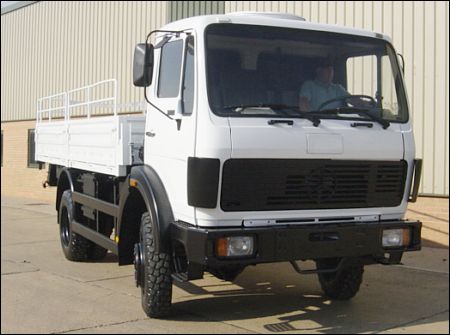 Mercedes 1017A 4x2 Drop Side Cargo Truck - ex military vehicles for sale, mod surplus