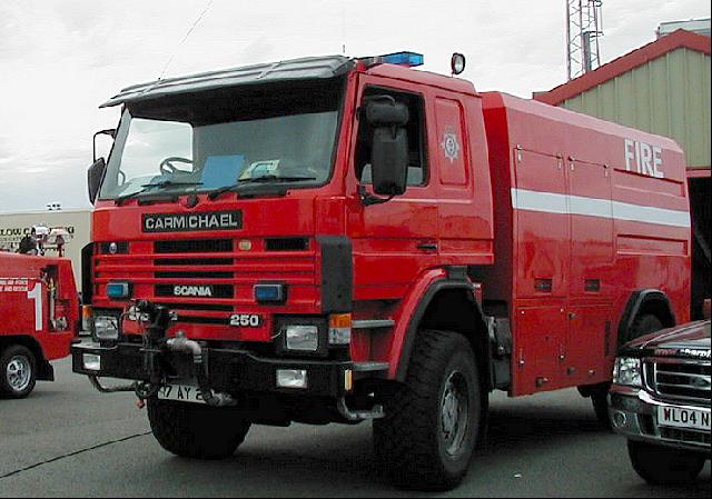 Scania 4x4 RIV (Ex Queens Flight) Fire Appliance - ex military vehicles for sale, mod surplus