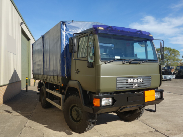 MAN 10.185 4x4 Cargo Truck  - ex military vehicles for sale, mod surplus
