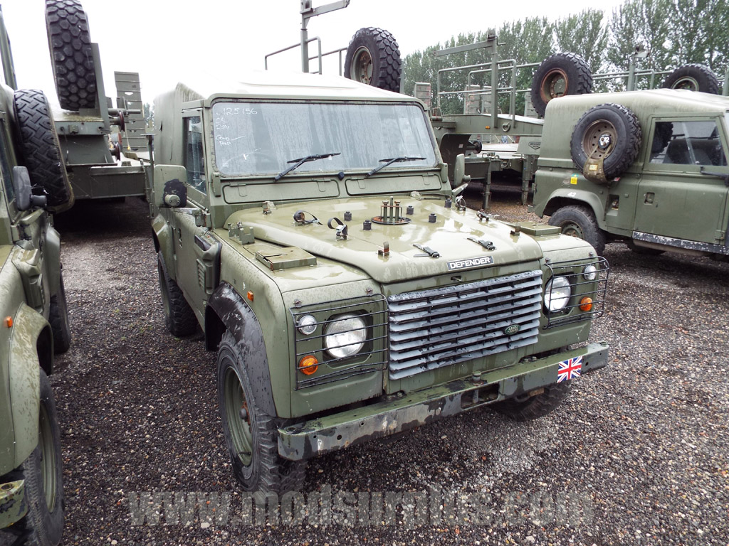 Land Rover Defender 90 Wolf RHD Hard Top (Remus) - ex military vehicles for sale, mod surplus