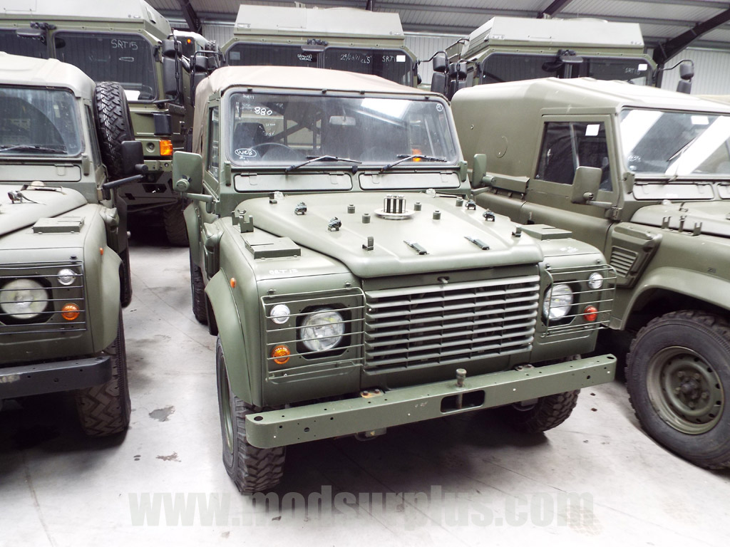 Land Rover Defender 90 Wolf RHD Soft Top (Remus) - ex military vehicles for sale, mod surplus