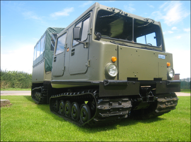 Hagglunds BV206 Shoot Vehicle - ex military vehicles for sale, mod surplus