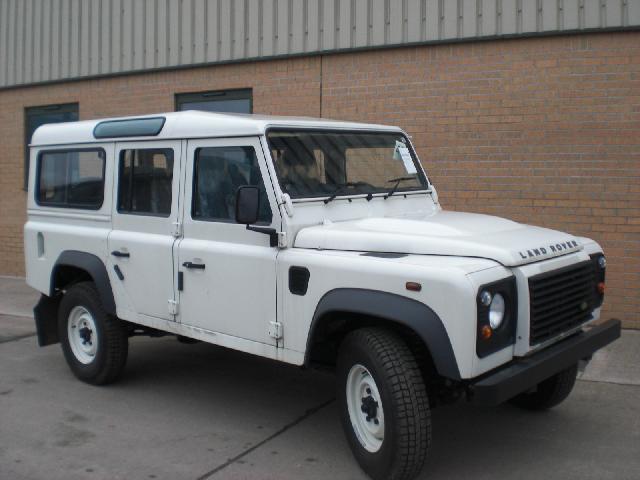 New Land Rover Defender 110 Station Wagon - ex military vehicles for sale, mod surplus