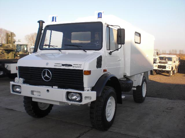Mercedes Benz Unimog U1300L 4x4 Ambulance - ex military vehicles for sale, mod surplus