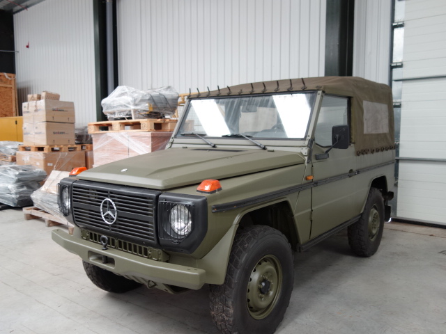 Mercedes Benz 240 G Wagon - SWB prepared (NATO Green) - ex military vehicles for sale, mod surplus