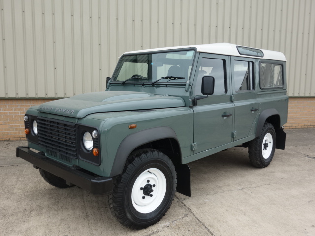 Land Rover Defender 110 TDCi Station Wagon - ex military vehicles for sale, mod surplus