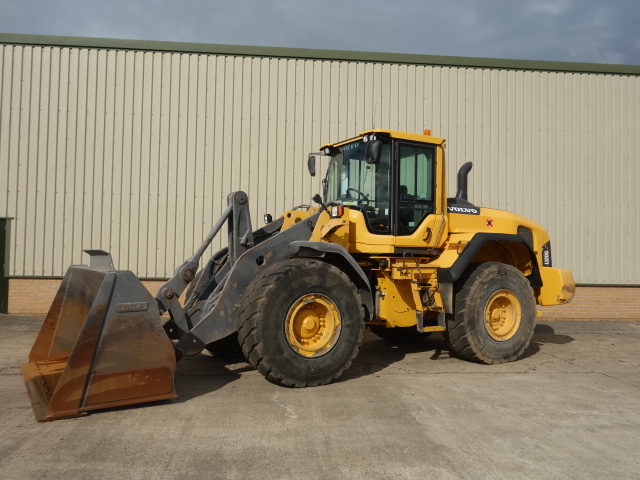 Volvo L120G Wheeled Loader - ex military vehicles for sale, mod surplus
