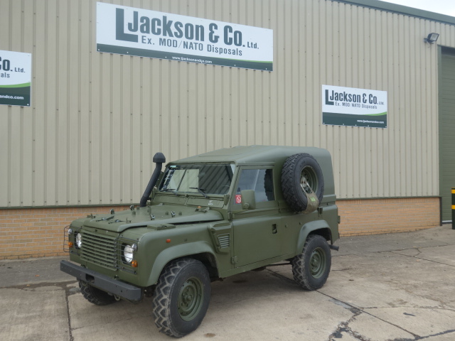 Land Rover Defender 90 Wolf  LHD Hard Top (Remus) - ex military vehicles for sale, mod surplus