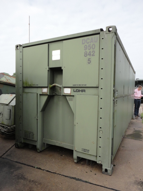 SERT ELC 500 Containerised Kitchen (2 units) - ex military vehicles for sale, mod surplus