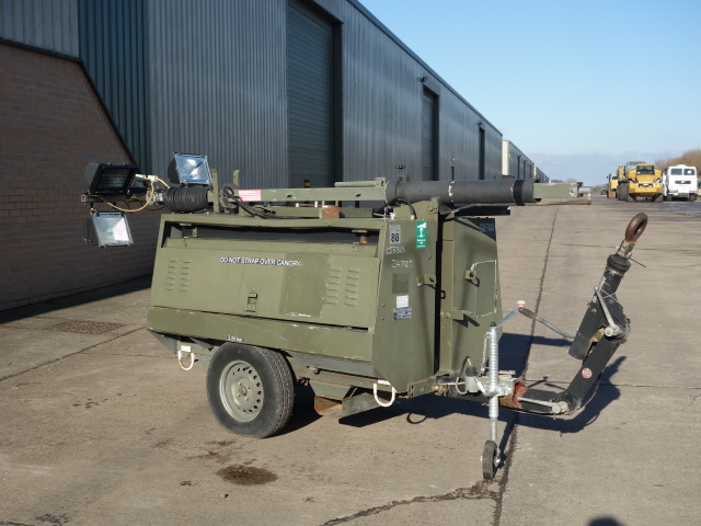 Hylite lighting tower - ex military vehicles for sale, mod surplus