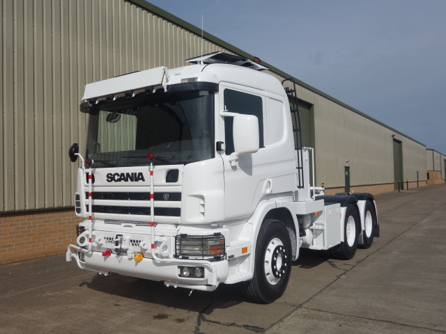 Scania 6x4 LHD tractor unit - ex military vehicles for sale, mod surplus
