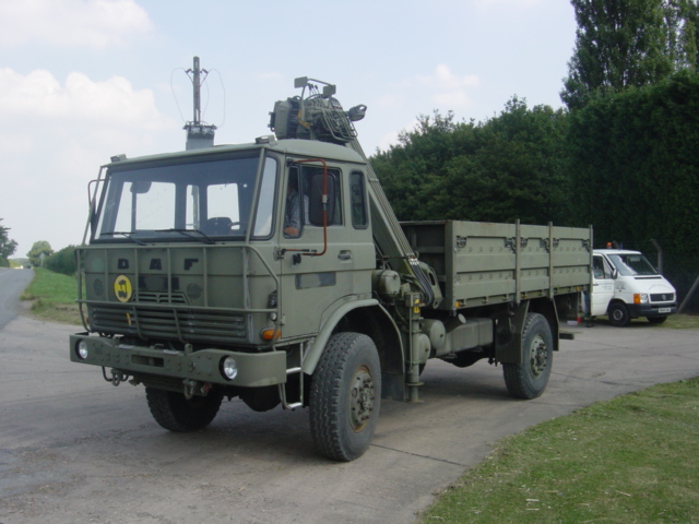 DAF YA4440 4x4 Crane Truck - ex military vehicles for sale, mod surplus