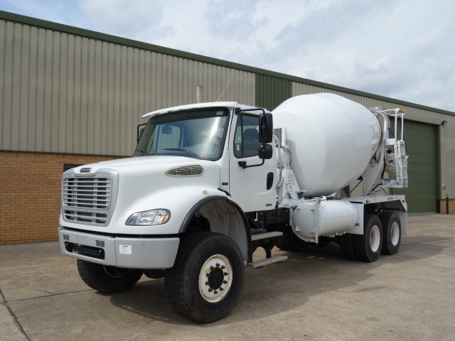 Freightliner 6x6 concrete mixer truck - ex military vehicles for sale, mod surplus