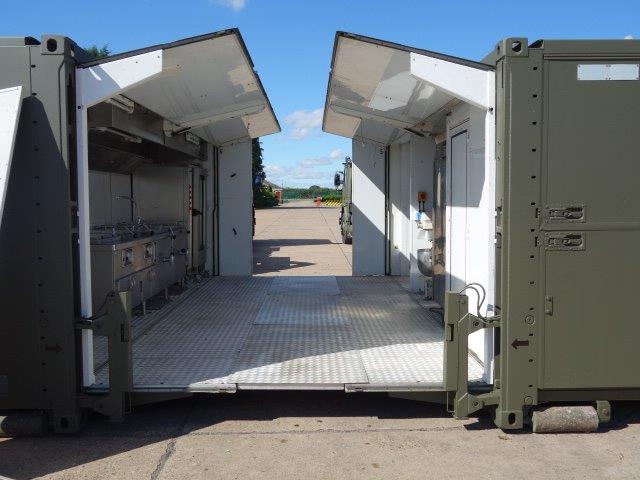 SERT ELC 500 containerised catering / kitchen unit - ex military vehicles for sale, mod surplus