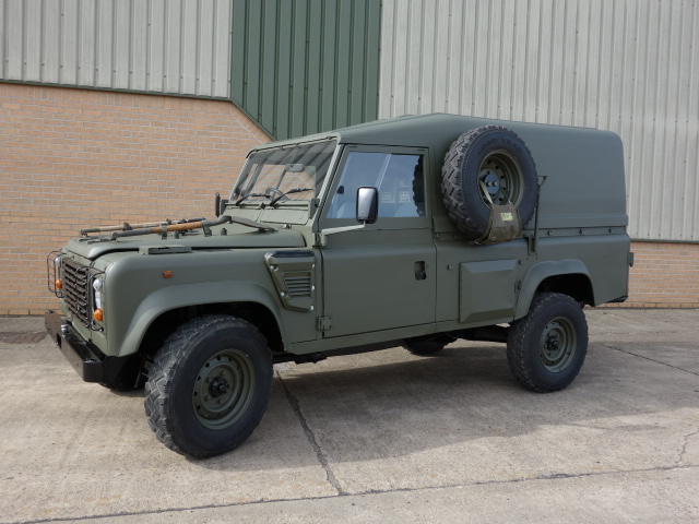 Land Rover 110 Defender Wolf RHD (Remus)  - ex military vehicles for sale, mod surplus