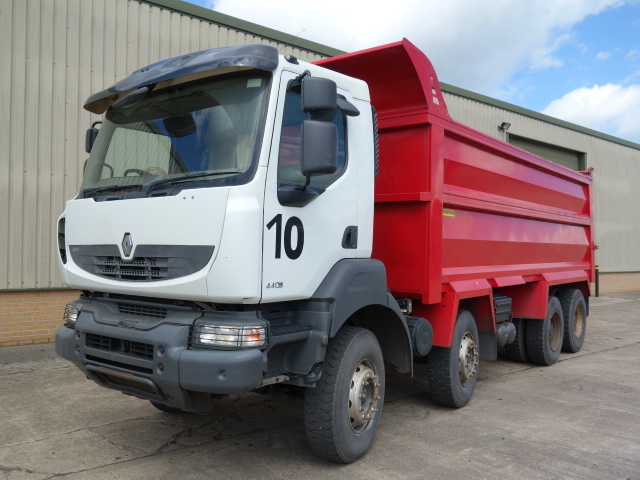 Renault Kerax 440 DXi 2012 Tippers - ex military vehicles for sale, mod surplus