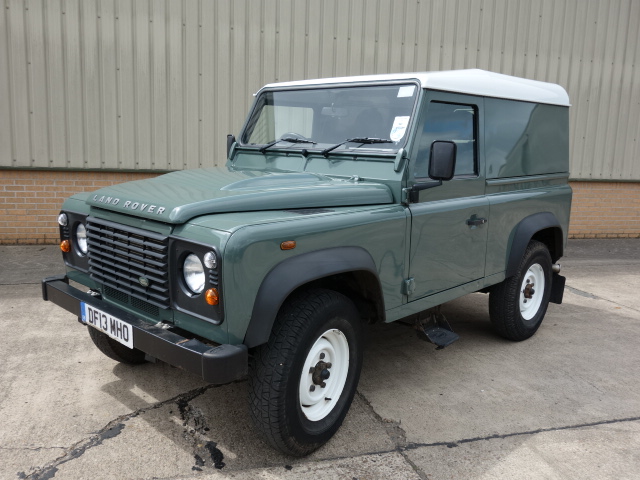 Land Rover Defender 90  Hard Top - ex military vehicles for sale, mod surplus