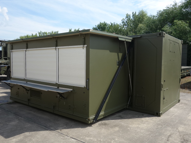 Karcher Expandable 20ft Kitchen Container  - ex military vehicles for sale, mod surplus