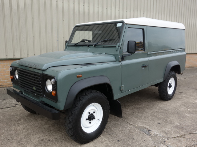 Land Rover Defender 110 TDCi Hard Top - ex military vehicles for sale, mod surplus