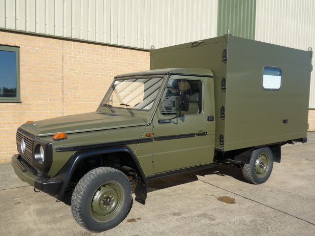Mercedes GD250 G Wagon 4x4 Box Vehicle  - ex military vehicles for sale, mod surplus