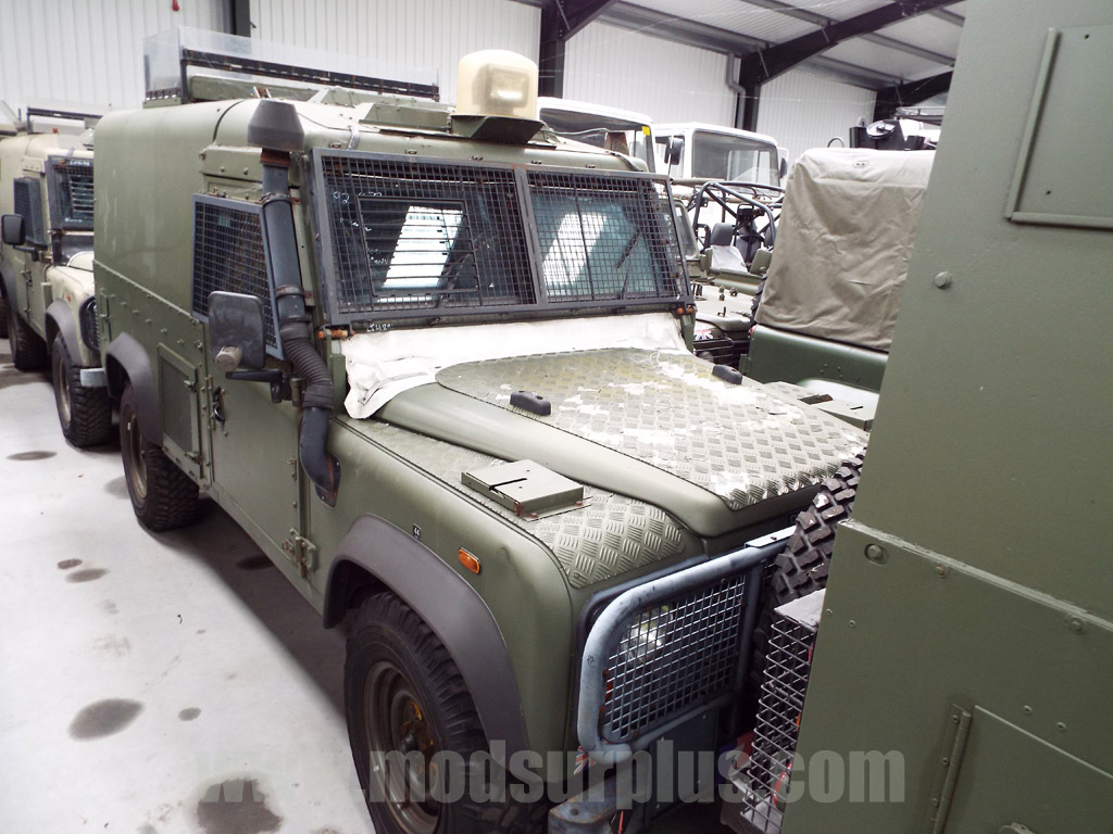 <a href='/index.php/armoured-vehicles/armoured-cars/14891-land-rover-snatch-2a-armoured-defender-110-300tdi-14891' title='Read more...' class='joodb_titletink'>Land Rover Snatch 2A Armoured Defender 110 300TDi  - 14891</a>