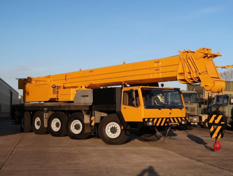 Liebherr LTM1120 crane  - ex military vehicles for sale, mod surplus