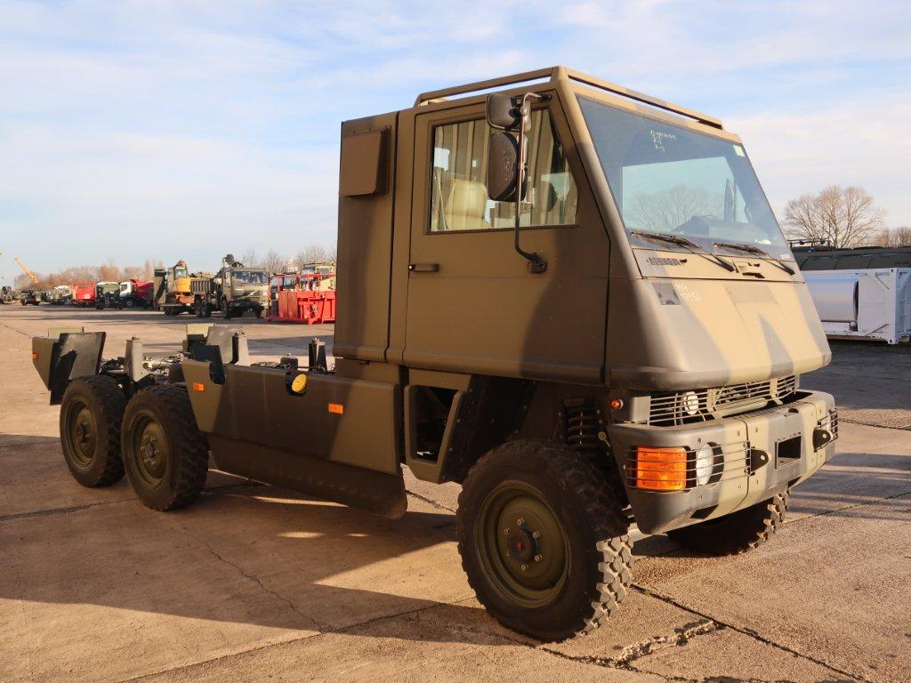 Mowag Duro II 6x6 Chassis Cab  - ex military vehicles for sale, mod surplus