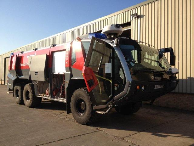 Rosenbauer Panther ARFF 6x6 Fire Appliance - ex military vehicles for sale, mod surplus