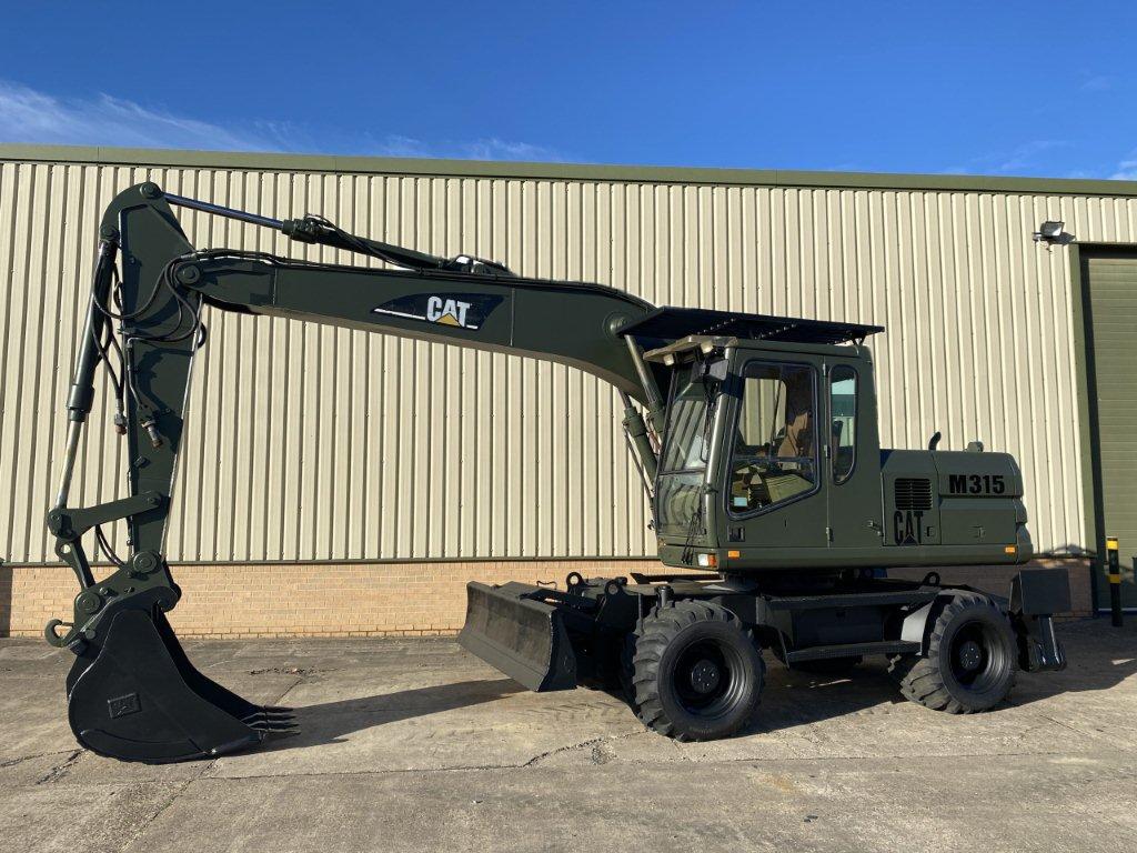 Caterpillar 315M Wheeled Excavator  - ex military vehicles for sale, mod surplus