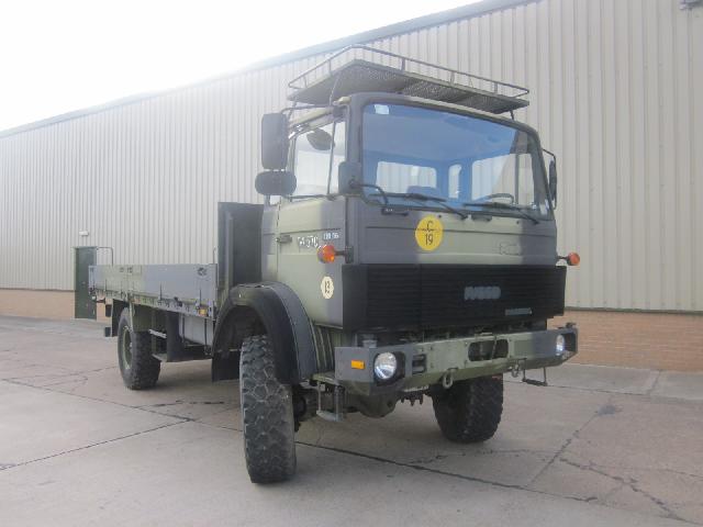 Iveco 110-16 4x4 winch truck - ex military vehicles for sale, mod surplus