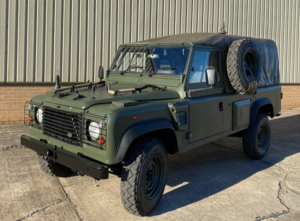 Land Rover Defender Wolf 110 REMUS RHD Soft Top - ex military vehicles for sale, mod surplus