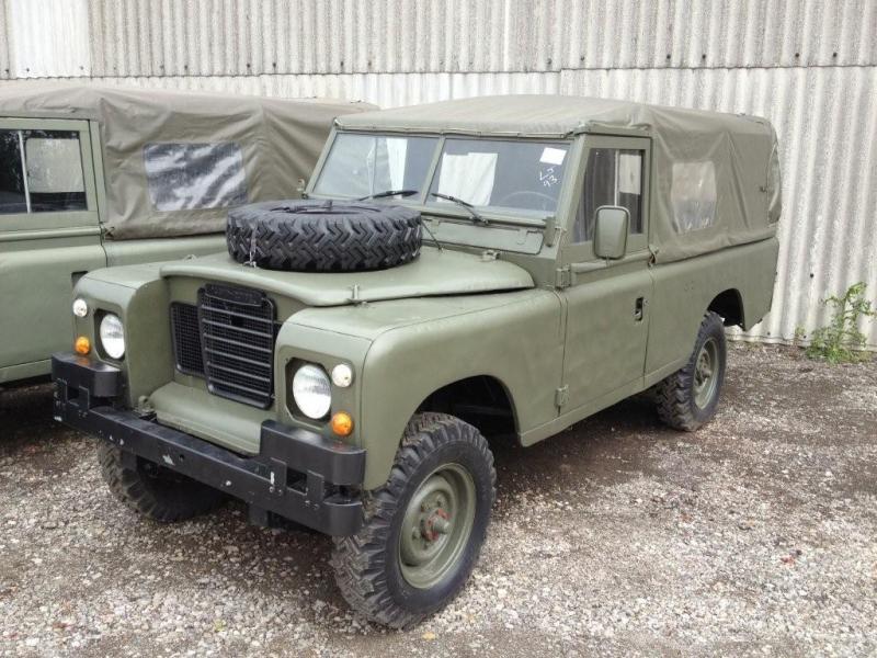 Land Rover Series 3 109 (Petrol) - ex military vehicles for sale, mod surplus