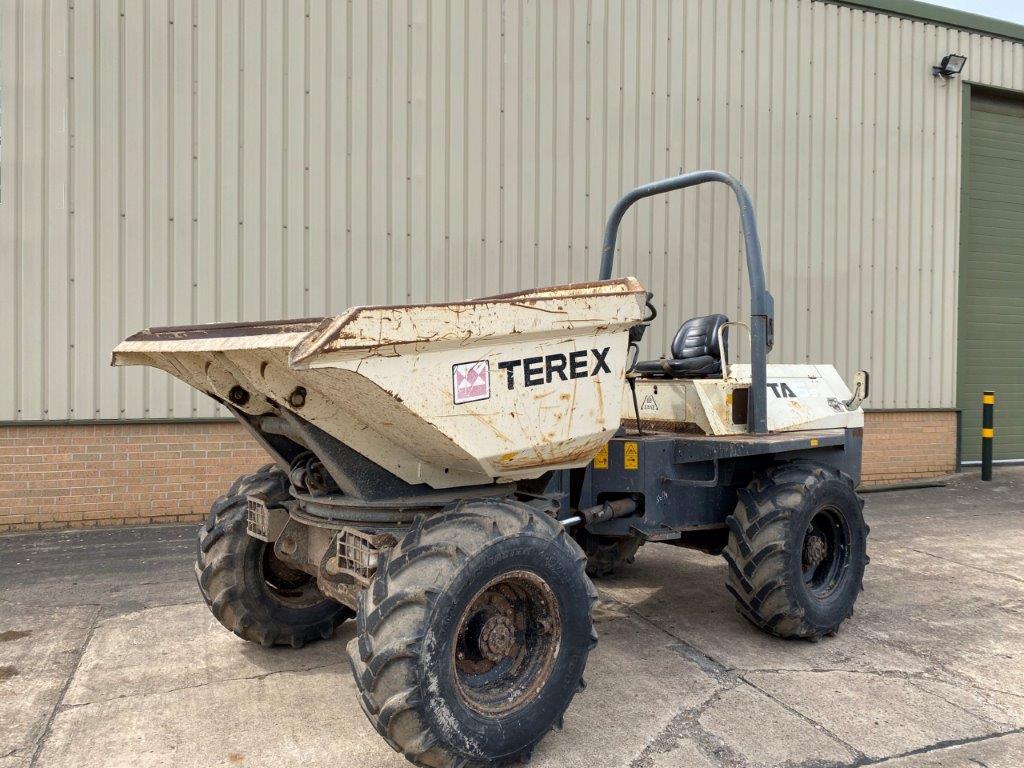 Terex TA6S 6 Ton Swivel Dumper - ex military vehicles for sale, mod surplus
