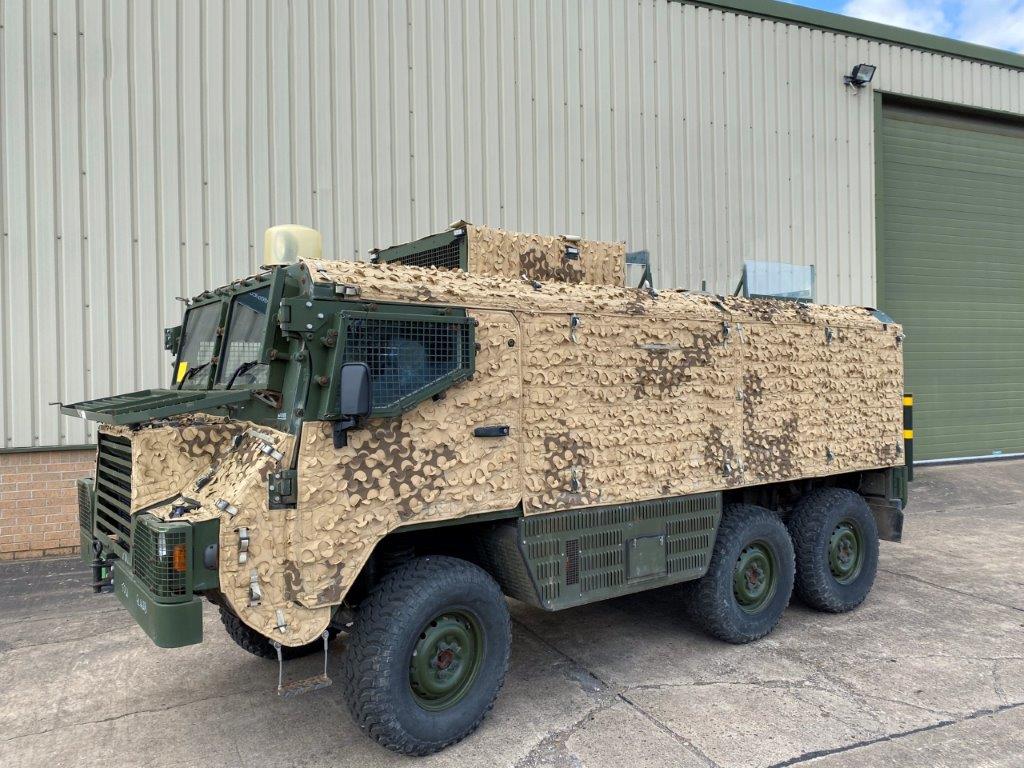 Pinzgauer Vector 718 6×6 Armoured Ambulance - ex military vehicles for sale, mod surplus
