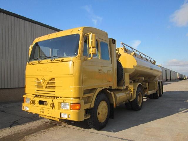 Foden MWAD 8x6 Dust Suppression Tanker Truck - ex military vehicles for sale, mod surplus