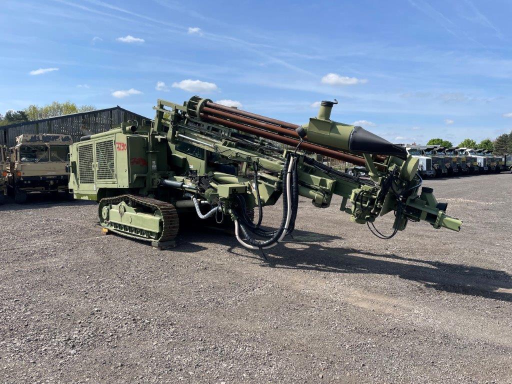 Ingersoll Rand ECM 760 drill rig - ex military vehicles for sale, mod surplus