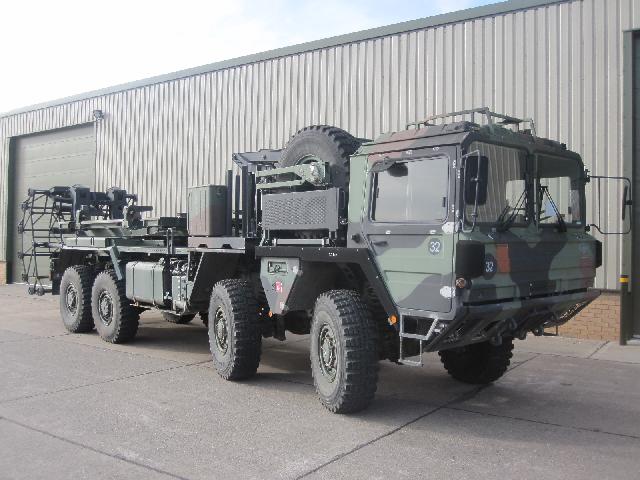 Man KAT A1 8x8 matt dispenser / Chassis Cab 2.5m Wide - ex military vehicles for sale, mod surplus