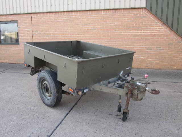 Sankey 1,000kg Single axle trailer - ex military vehicles for sale, mod surplus