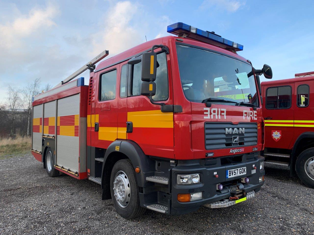 MAN TGM 18.240 WrL (Fire Engine) - ex military vehicles for sale, mod surplus