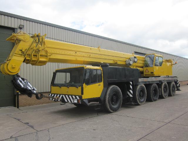 Liebherr LTM 1120 crane - ex military vehicles for sale, mod surplus