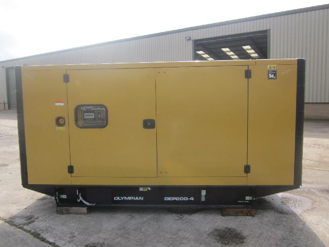 Caterpillar Olympian 200 KVA generator Unused - ex military vehicles for sale, mod surplus