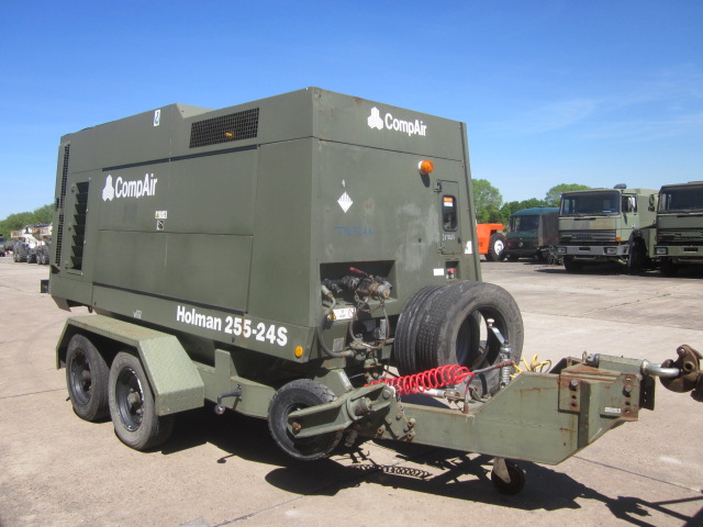 Compair 255-24 compressor - ex military vehicles for sale, mod surplus