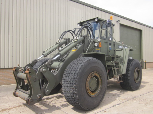 Volvo L160 loader - ex military vehicles for sale, mod surplus