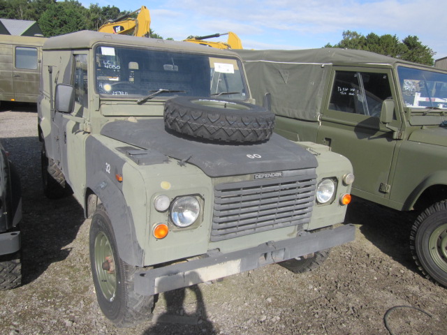 Land Rover Defender 110 2.5L NA Diesel (Hard Top) - ex military vehicles for sale, mod surplus