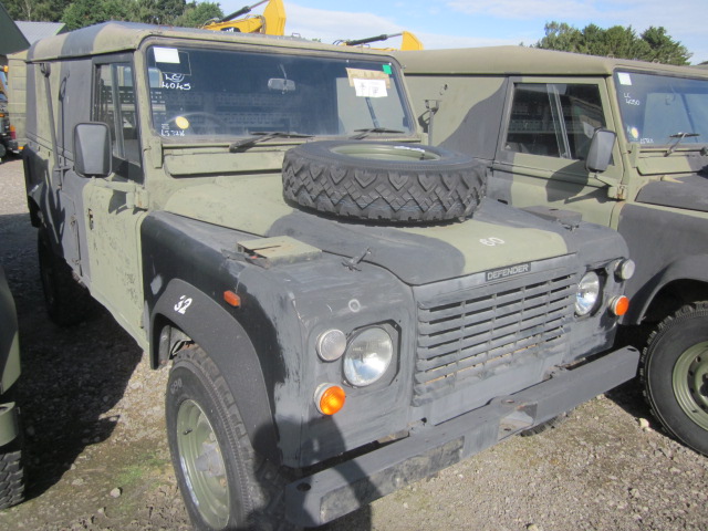 Land Rover Defender 110 2.5L NA Diesel (Hard Top) - ex military vehicles for sale, mod surplus