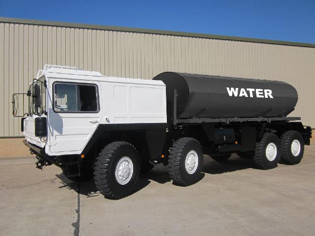 Man 8x8 Fuel / Water Tanker - ex military vehicles for sale, mod surplus